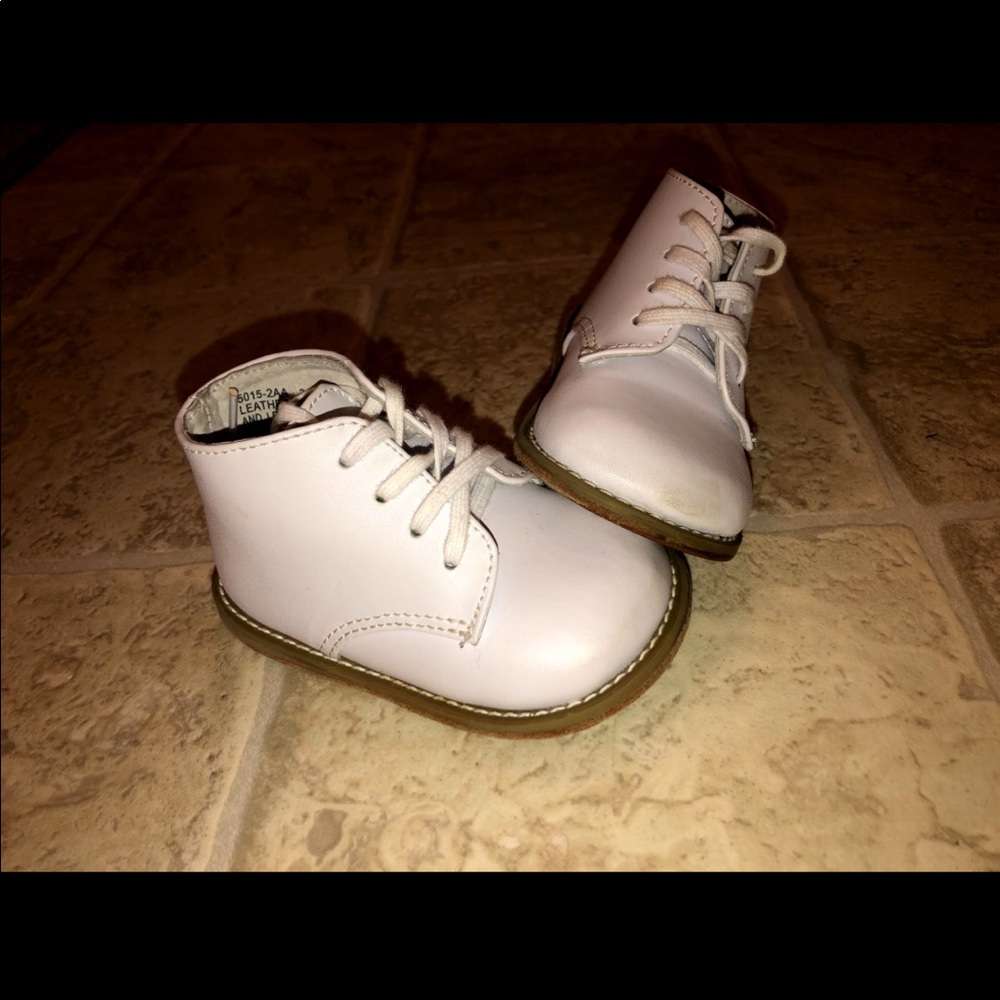 Authentic Leather Walking Crib Shoe